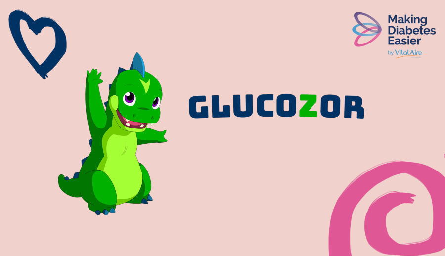 GlucoZor, le dinosaure diabétique