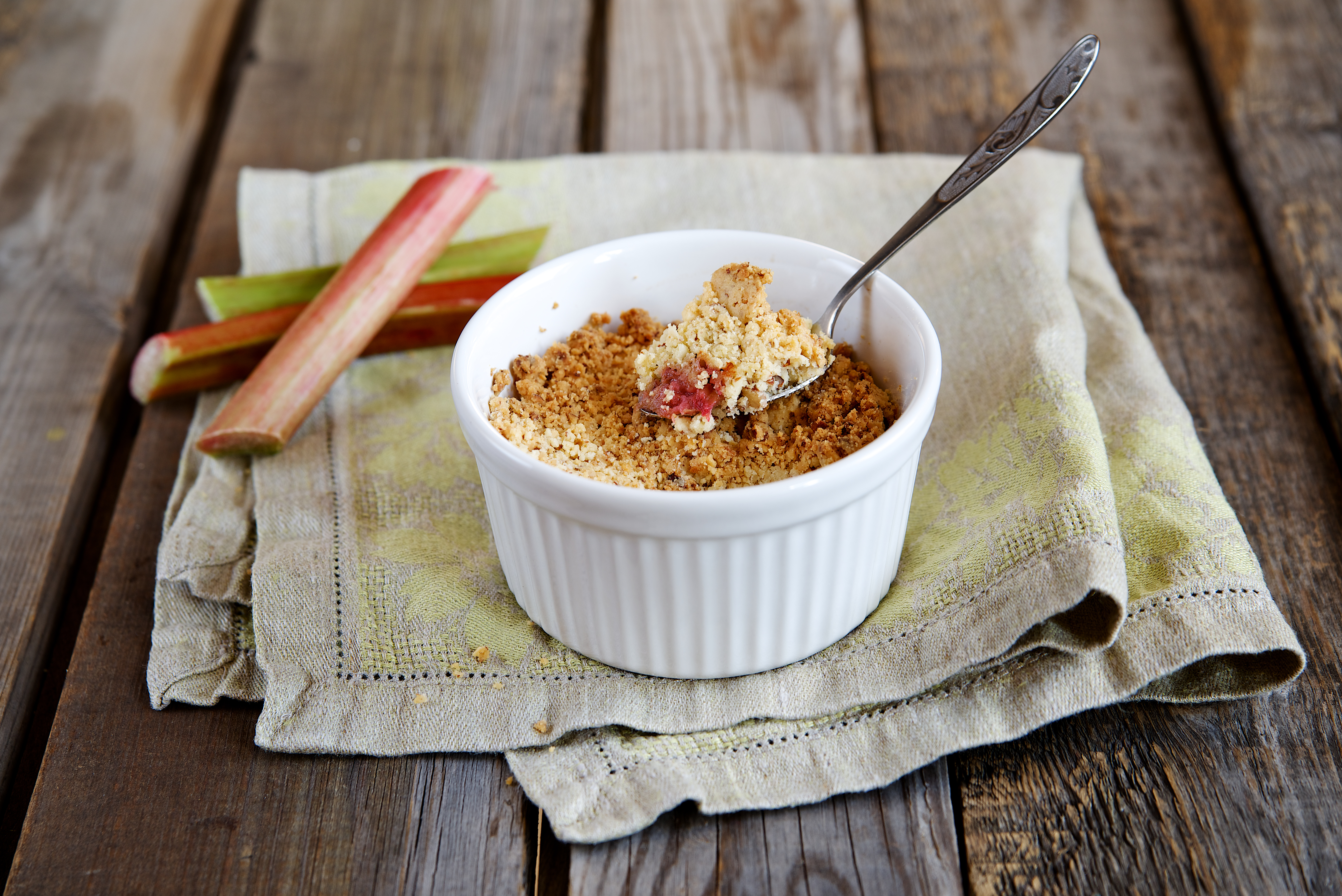 crumble-rhubarbe