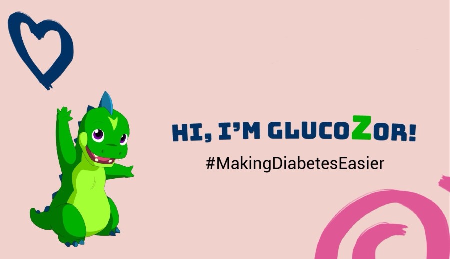 GlucoZor, le dinosaure diabétique