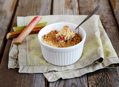 crumble-rhubarbe
