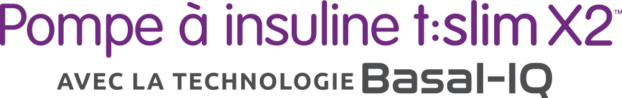 Pompe à insuline t:slim X2 avec la technologie BASAL-IQ™