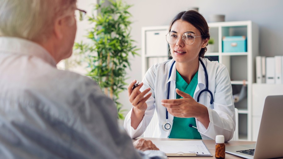 Docteur et son patient