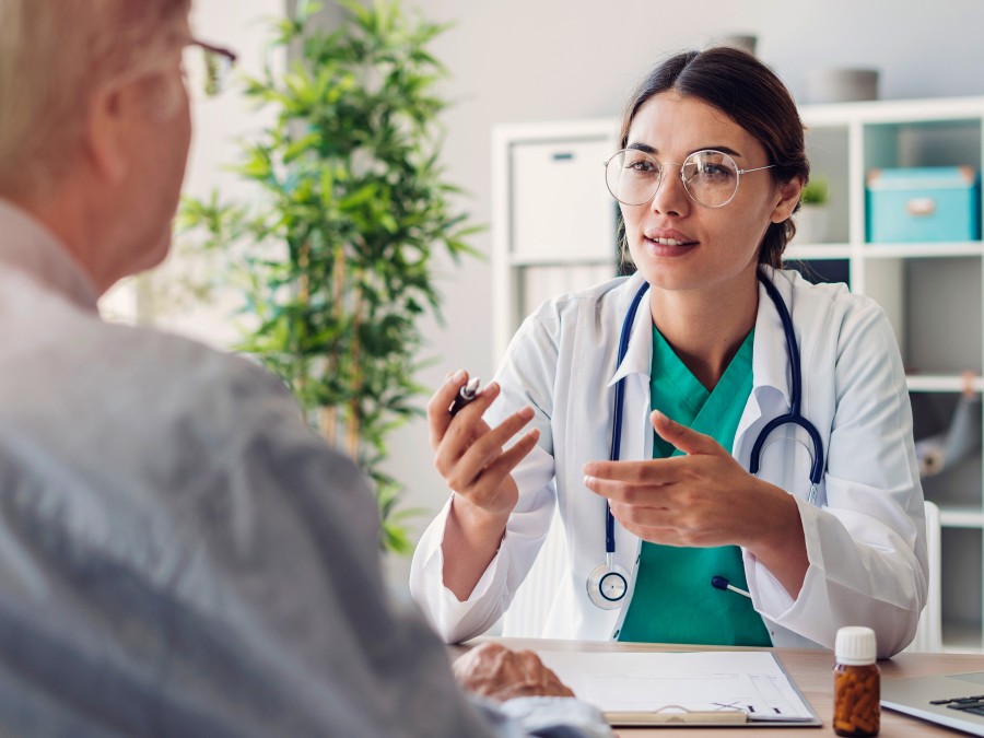 Docteur et son patient