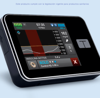 Bomba de insulina TANDEM t:slim X2™