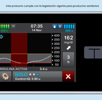 Nuevas actualizaciones de software Basal-IQ y Control-IQ