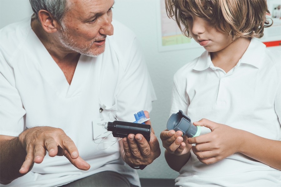 bomba de insulina para niños