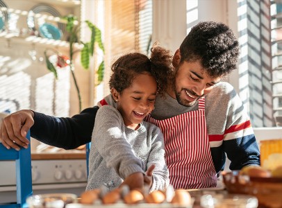 Pastel de avena y manzana