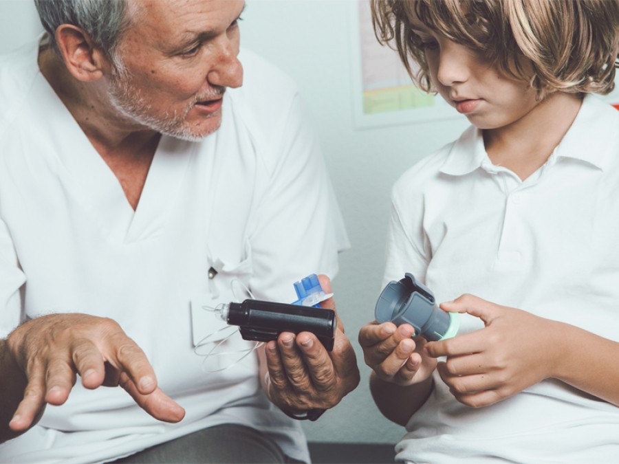  bomba de insulina para niños