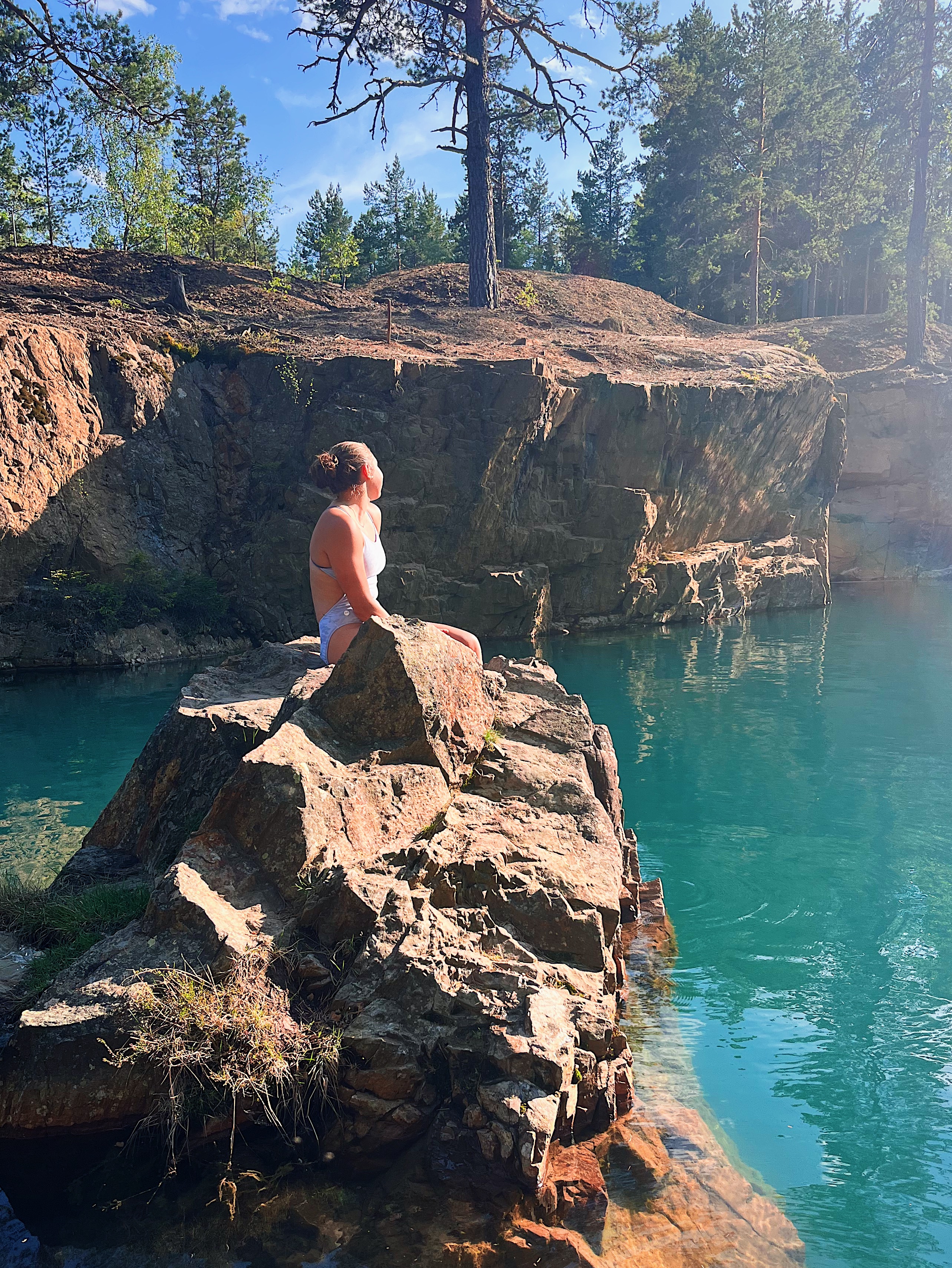 Bada på sommaren