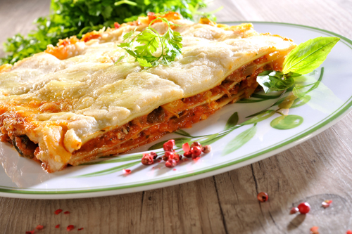 Lasagnes aux légumes du soleil