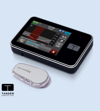 The t:slim X2 with Control-IQ™ Technology and Dexcom G6