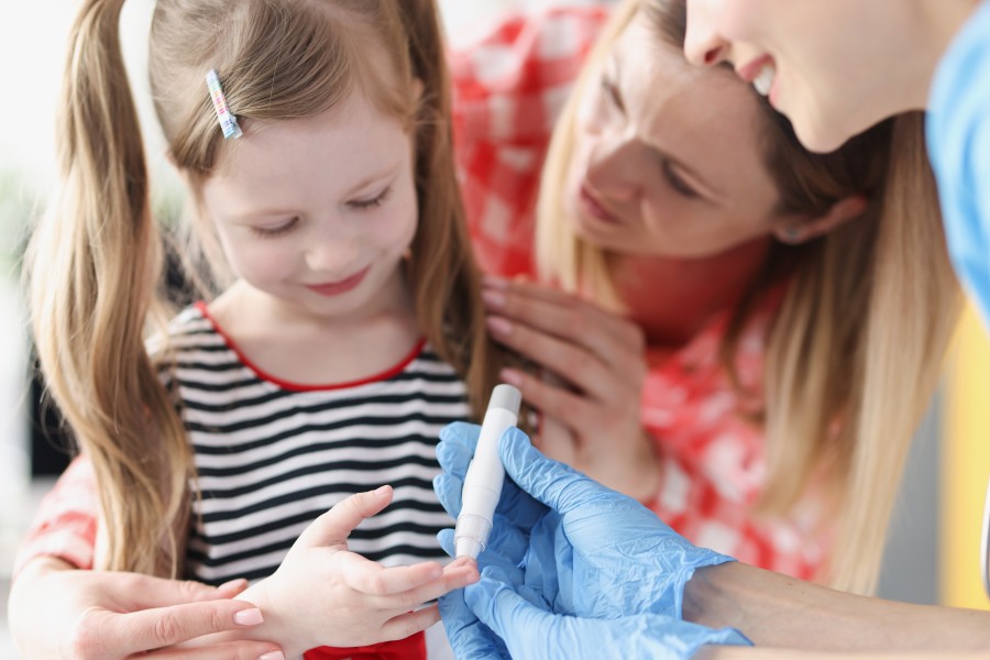 Bloedglucosewaarden bij kinderen