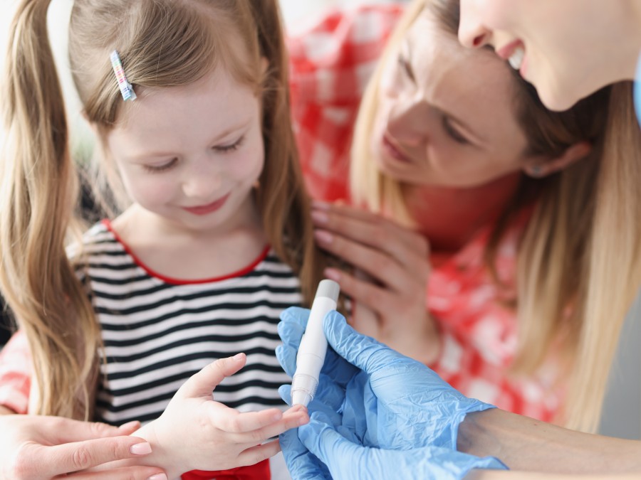 Bloedglucosewaarden bij kinderen