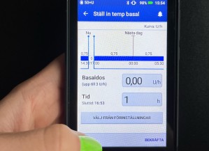 Omnipod-DASH funksjonen-midlertidig