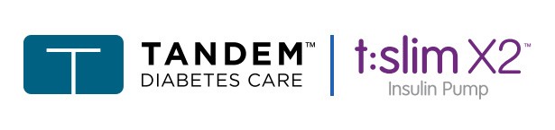 Tandem and t:slim X" logo