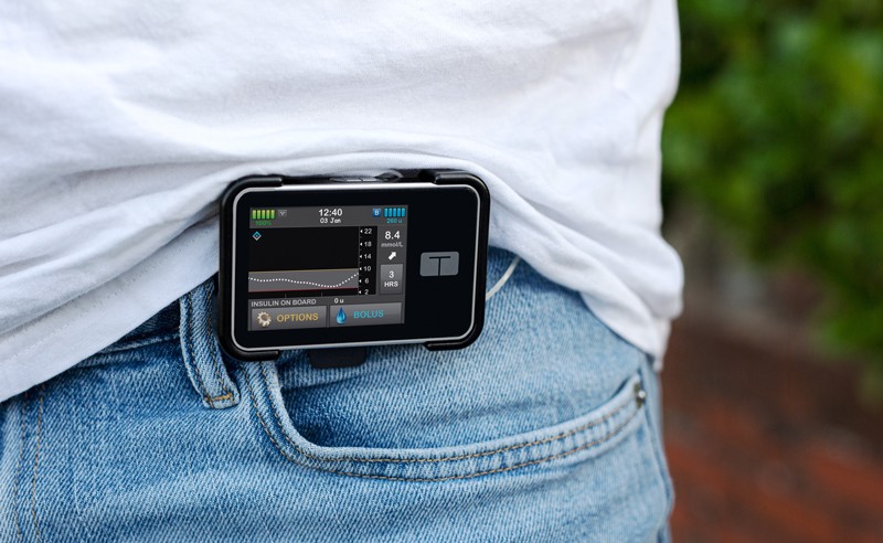 The t:slim X2 Insulin Pump