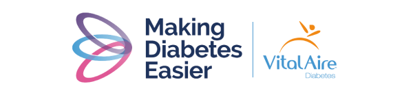 Making Diabetes Easier + Vitalaire South Africa logo