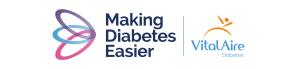 Making Diabetes Easier + Vitalaire South Africa logo